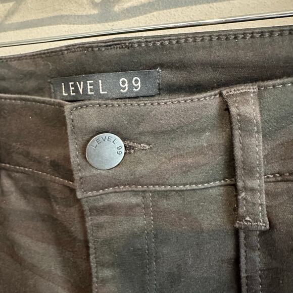 Level 99 Jolie Utility Jogger Pants Midnight Camo 26 - Picture 5 of 13